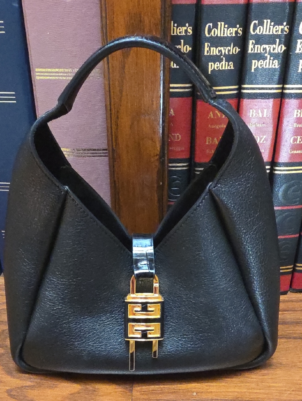 Givenchy G-lock Black Leather Mini Bag